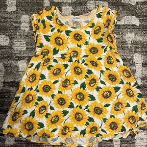 American Apparel Sunflower Babydoll Dress